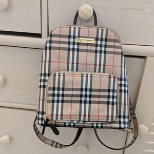 Vintage Small Burberry Backpack